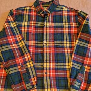 LL Bean flannel